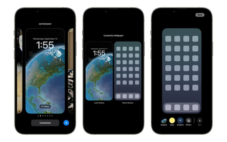 Tự tùy chỉnh màn hình chính 