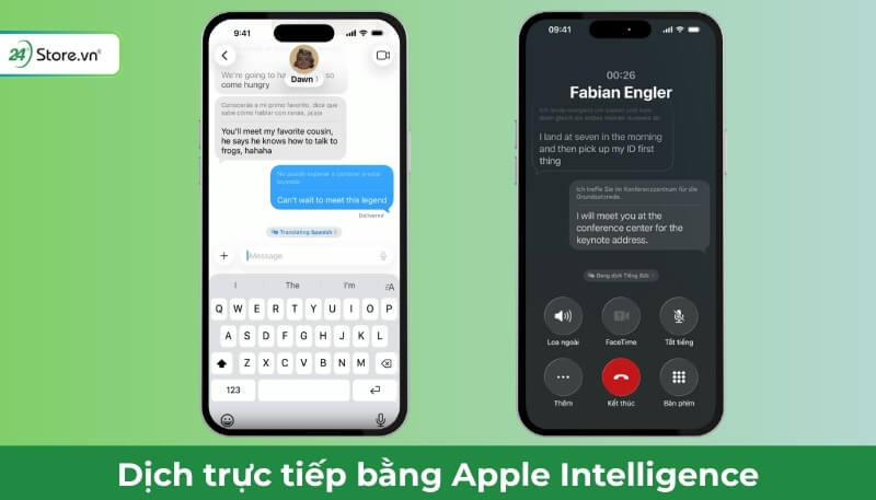 Dịch tiếng Trung sang tiếng Việt bằng Apple Intelligence
