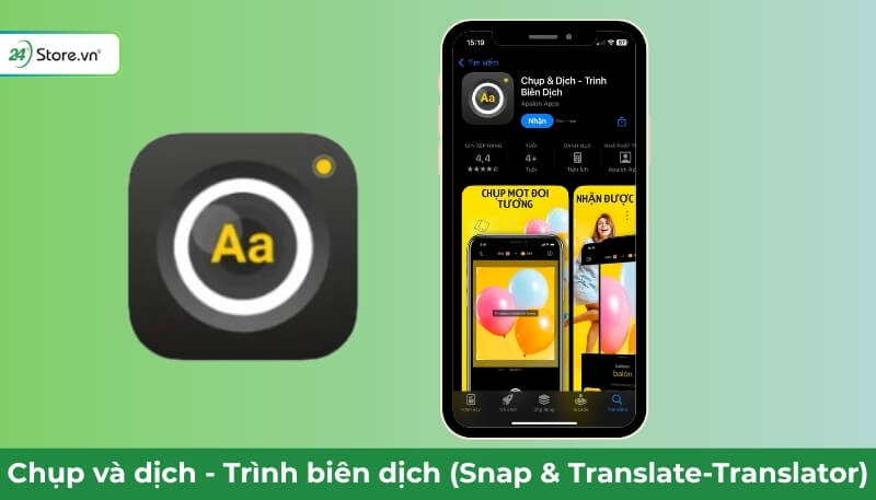 Dùng Snap & Translate để dịch tiếng Trung sang tiếng Việt