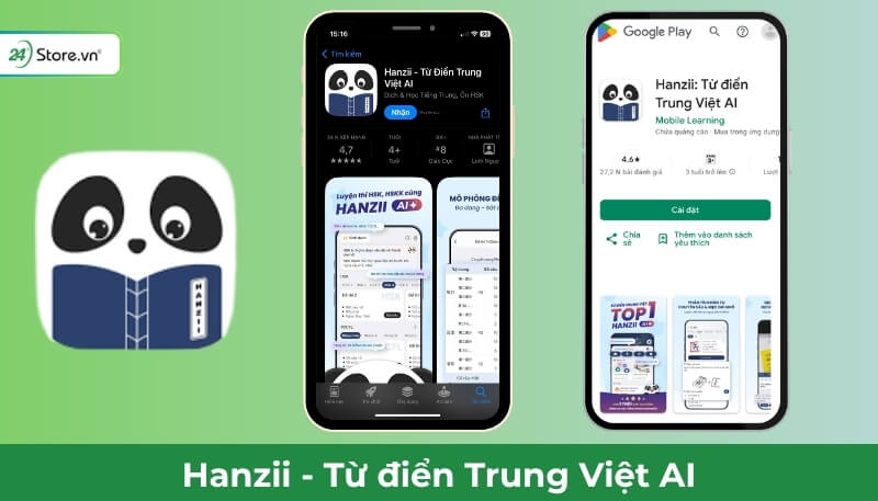 Sử dụng Hanzii để dịch tiếng Trung sang tiếng Việt
