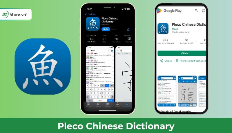 Sử dụng Pleco Chinese DIctionary để dịch tiếng Trung sang tiếng Việt