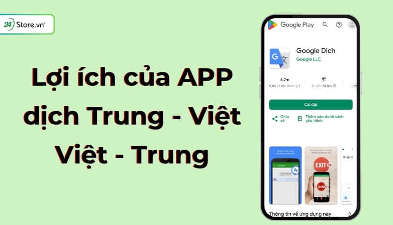 Lợi ích của app dịch Việt-Trung