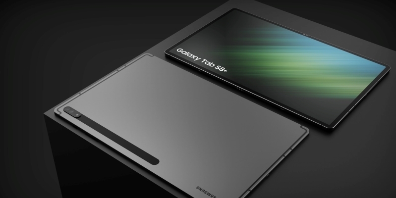 Samsung Galaxy Tab S8 Plus thiết kế đặc trưng 