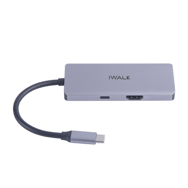 Hub chuyển đa năng iWalk 7 in 1 Macbook, iPad Pro hình 2 Hub chuyển đa năng iWalk 7 in 1 Macbook, iPad Pro thiết kế sang trọng, gọn nhẹ