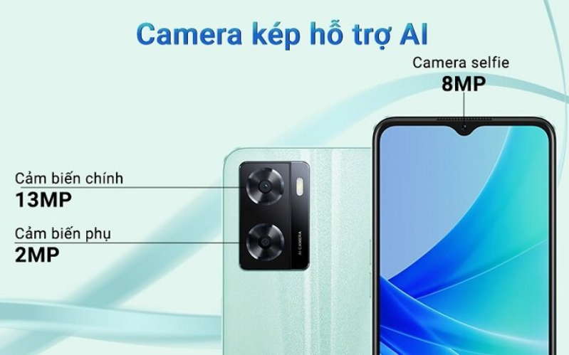 Camera kép của OPPO A57