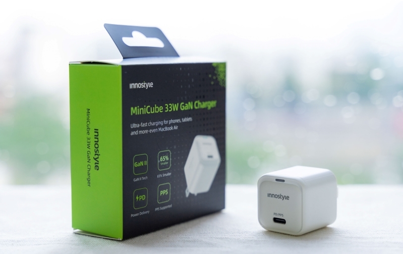 Sạc nhanh Innostyle MiniCube PD/PPS 33W GaN Charger chính hãng
