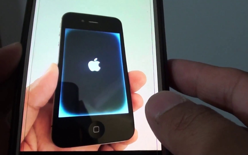 dấu hiệu nhận biết iPhone bị hở sáng viền màn hình 