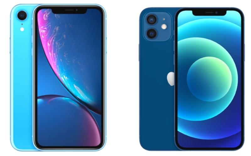 so sánh iphone XR và iPhone 12 so sánh iphone XR và iPhone 12