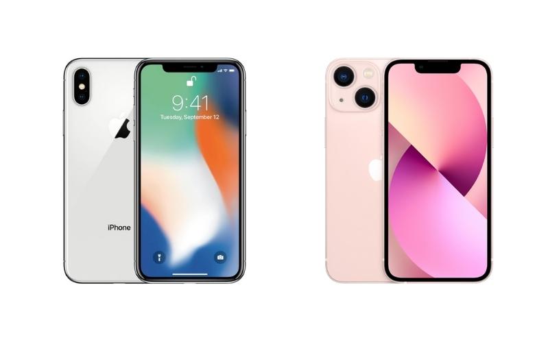 so sánh iPhone X và iPhone 13 mini so sánh iPhone X và iPhone 13 mini thì nên lựa chọn sản phẩm nào?