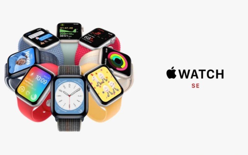 Apple Watch SE 2022 - 40mm - GPS - mặt nhôm, dây cao su