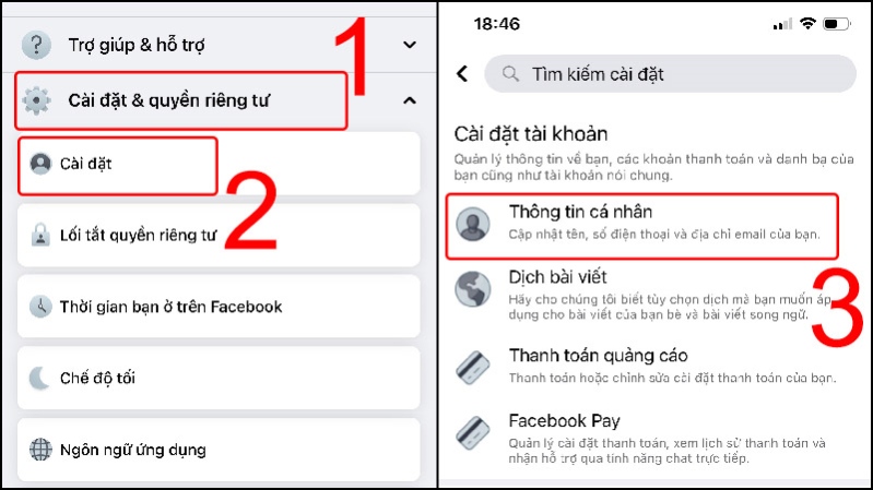 Cách tạm khóa Facebook trên điện thoại iPhone đơn giản