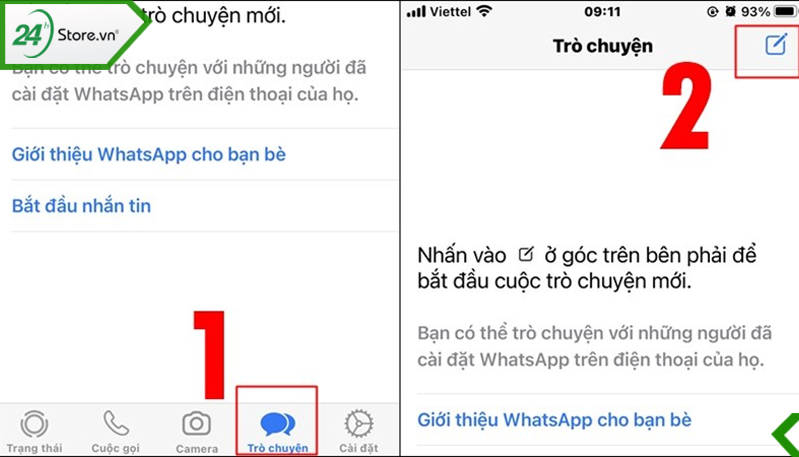 Cách kết bạn nước ngoài trên WhatsApp trên iPhone
