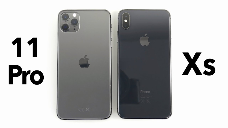 So sánh iPhone Xs và iPhone 11 Pro