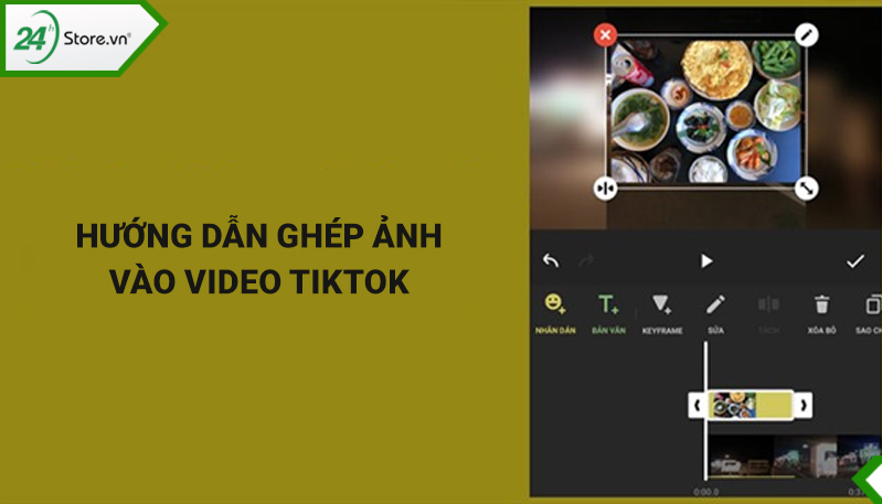 Hướng dẫn cách ghép ảnh vào video trên TikTok đơn giản