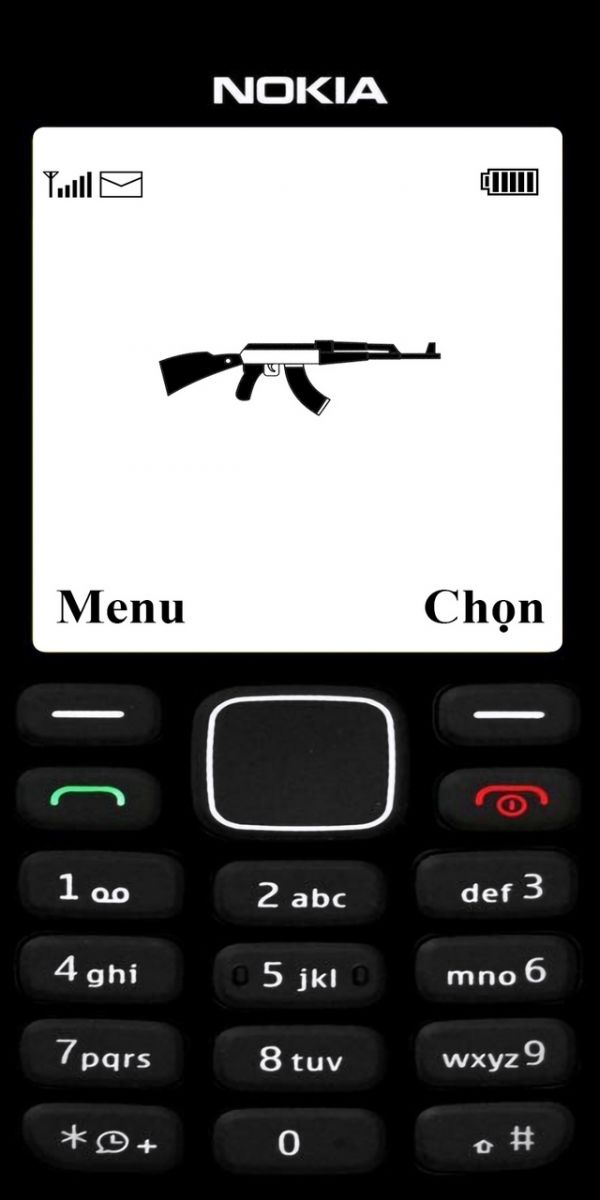 Hình nền Nokia cây súng cho iPhone
