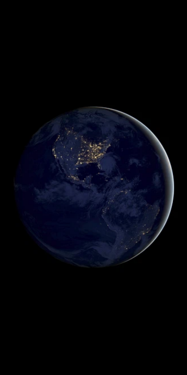 Hình nền trái đất iPhone mới của iOS 11 GM 3