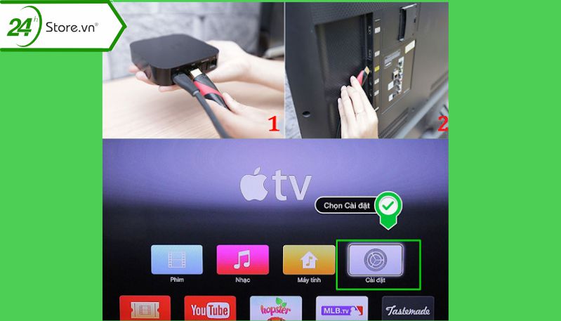  Chiếu màn hình iPhone lên TV