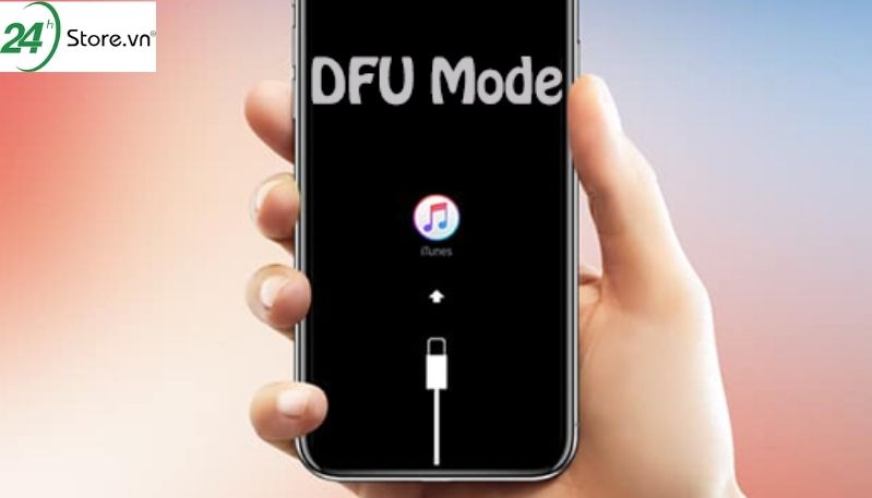 Kích pin iPhone bằng chế độ DFU Mode