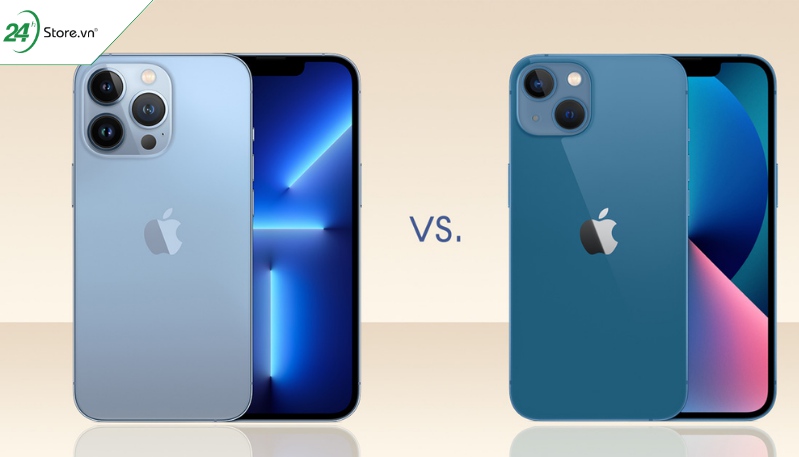  So sánh iPhone 13 với iPhone 13 Pro Max về thiết kế và màu sắc