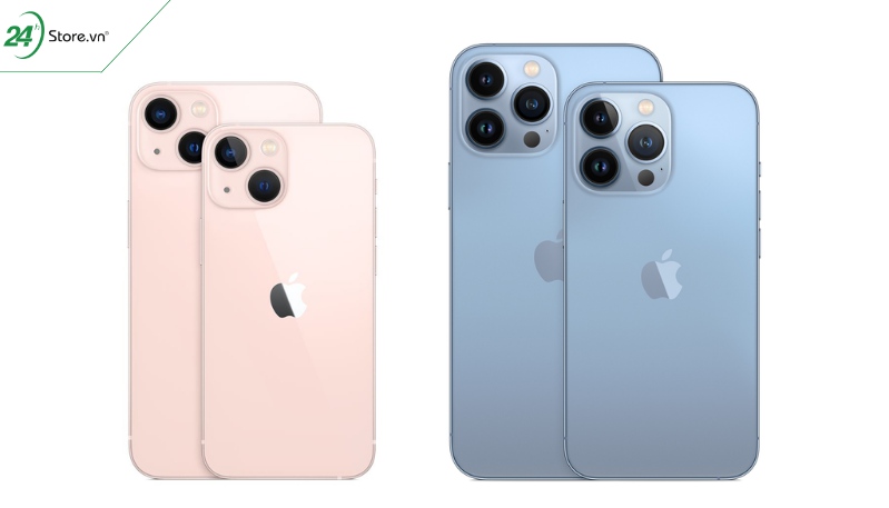 So sánh iPhone 13 với iPhone 13 Pro về thiết kế và màu sắc