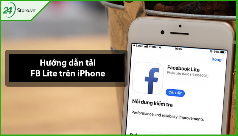 Hướng dẫn cách tải Facebook Lite cho iPhone
