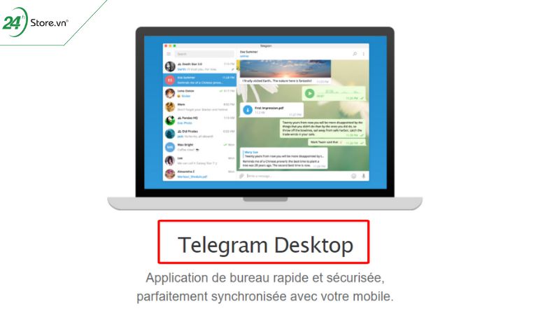 Cách tải Telegram cho máy tính, laptop