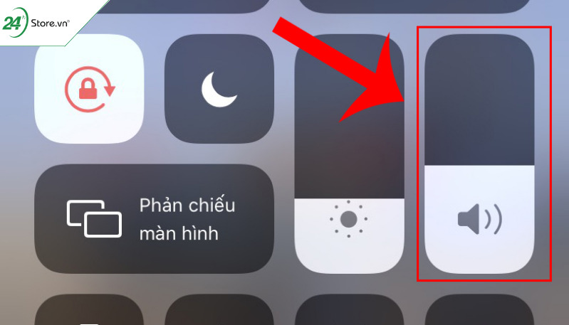 Bật tắt âm thanh bàn phím iPhone bằng nút giảm âm lượng