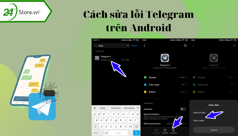  Cách sửa lỗi Telegram không kết nối trên thiết bị Android