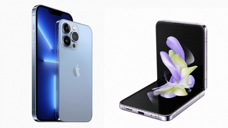 So sánh Samsung Galaxy Z Flip4 vs iPhone 13 Pro Max - Chọn độc lạ hay hiệu năng