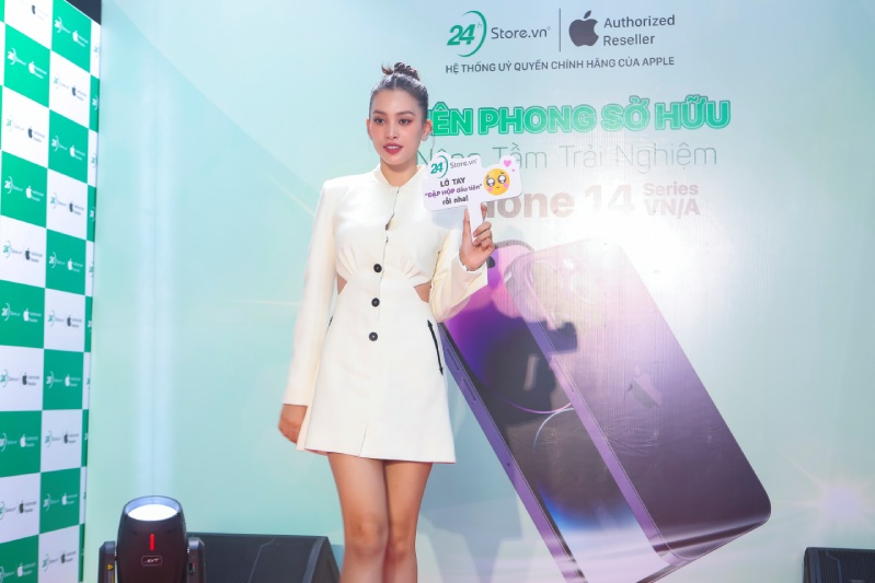 Tiểu Vy là một Fan chính hiệu của iPhone 14 Pro Max