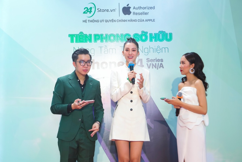 Cô chia sẻ cảm xúc của mình tại chương trình