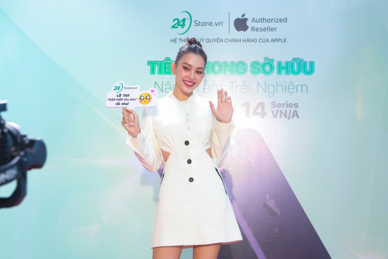 Tiểu Vy ấn tượng với dịch vụ tại 24hStore