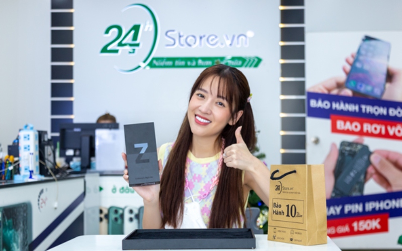 Z Flip4 vs Z Flip3 24hStore - Hệ thống ủy quyền chính hãng của Samsung tại Việt Nam