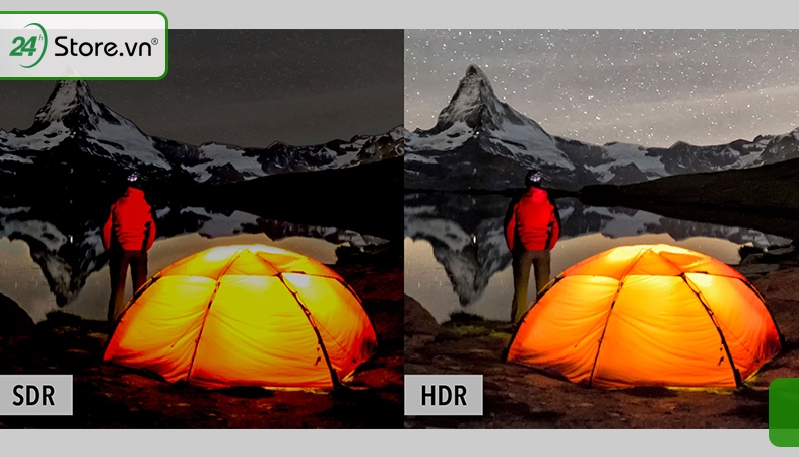 Sự khác nhau giữa ảnh chụp thường và ảnh chụp HDR