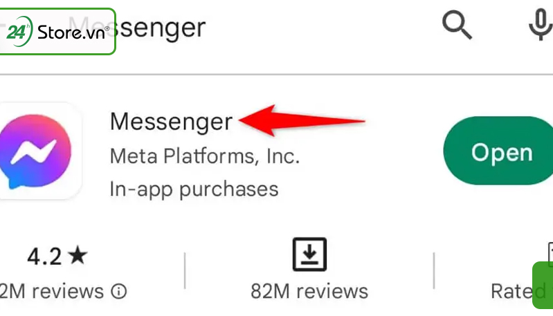 Cập nhật ứng dụng Messenger phiên bản mới nhất trên Android
