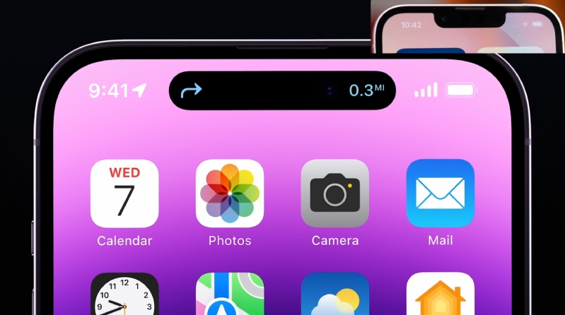 so sánh iPhone 14 Pro và iPhone 13 Pro Màn hình có nhiều điểm khác biệt khi so sánh iPhone 14 Pro và 13 Pro