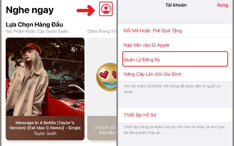 Cách để hủy đăng ký Apple Music  Cách để hủy đăng ký Apple Music