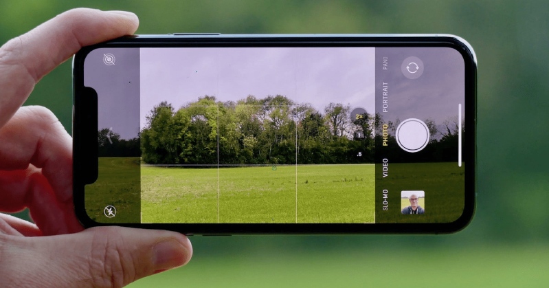 Cách bật khung lưới camera iPhone căn chỉnh hình ảnh siêu đẹp