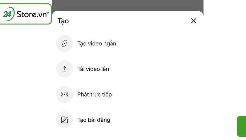 Cách đăng video lên Youtube tại ứng dụng trên thiết bị bước 3