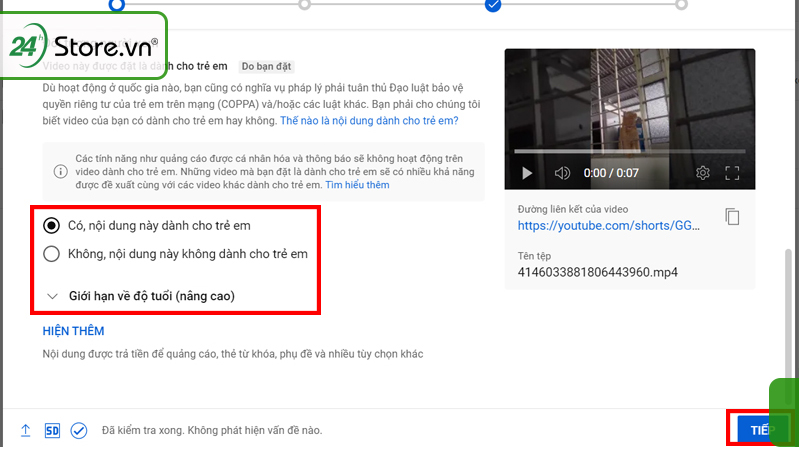 Hướng dẫn cách đăng video lên Youtube trên máy tính bước 5