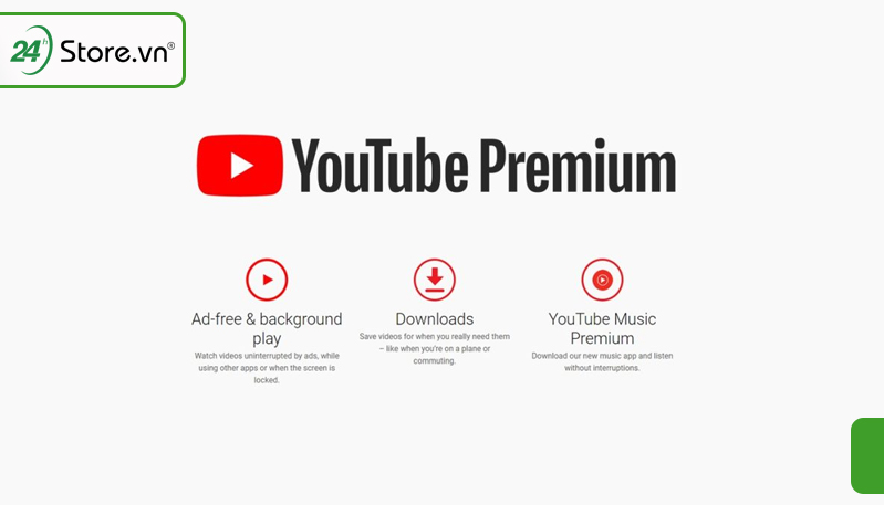 Chặn quảng cáo bằng tài khoản Youtube Premium