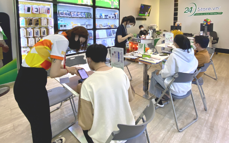 Cửa hàng 24hStore sắm điện thoại uy tín 