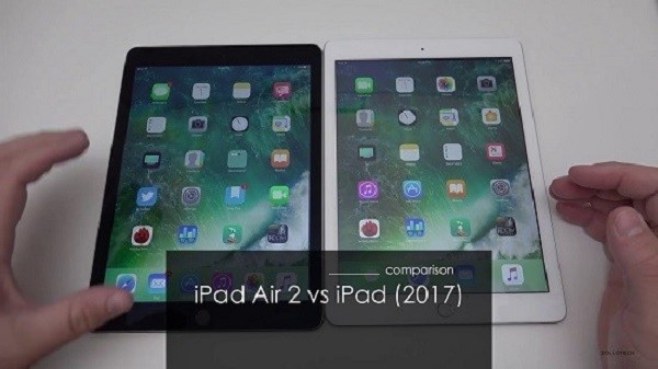 iPad Air 2 và iPad 2017