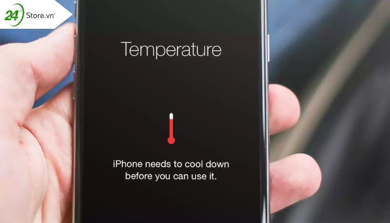Ngừng sử dụng khi iPhone đang quá nóng