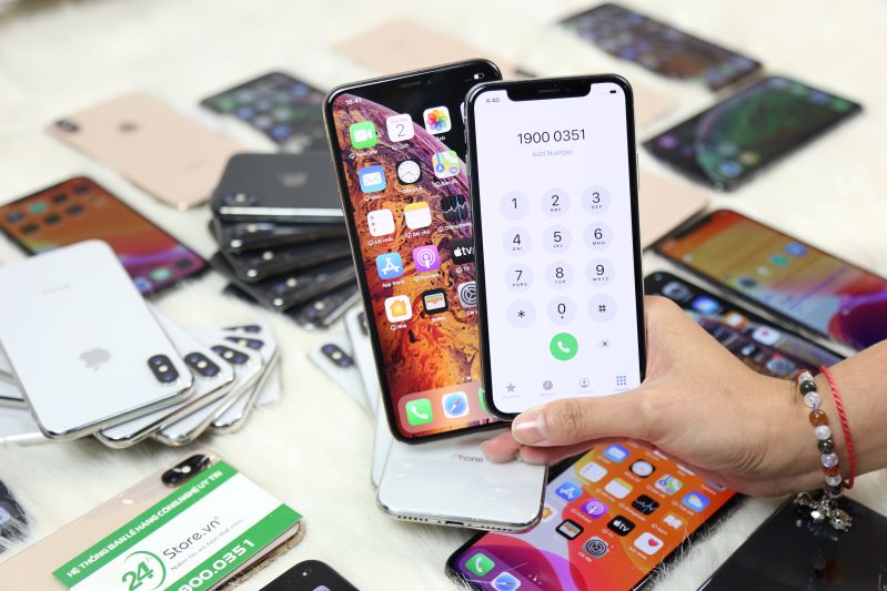 Bảng màu trên dòng máy 