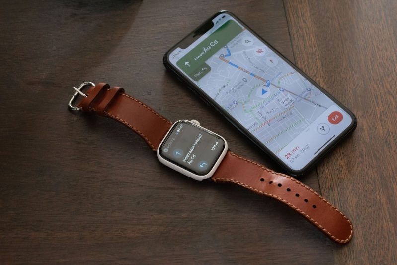 xem bản đồ trên Apple Watch  xem bản đồ trên Apple Watch