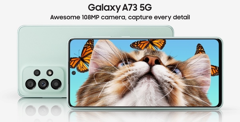 Samsung Galaxy A73 5G màn hình super 
