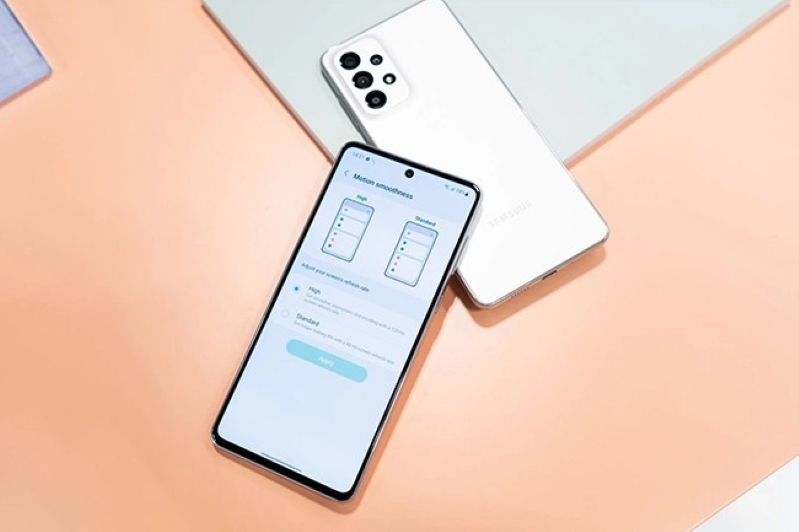 Samsung Galaxy A73 5G chip xử lý đỉnh 