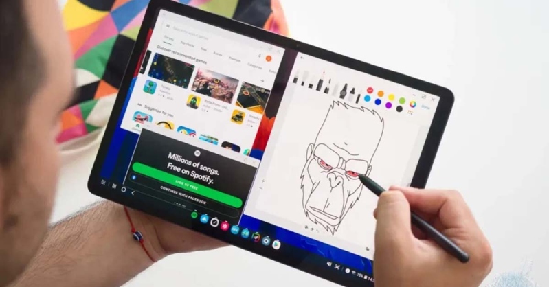 Samsung Galaxy Tab S8 màn hình 