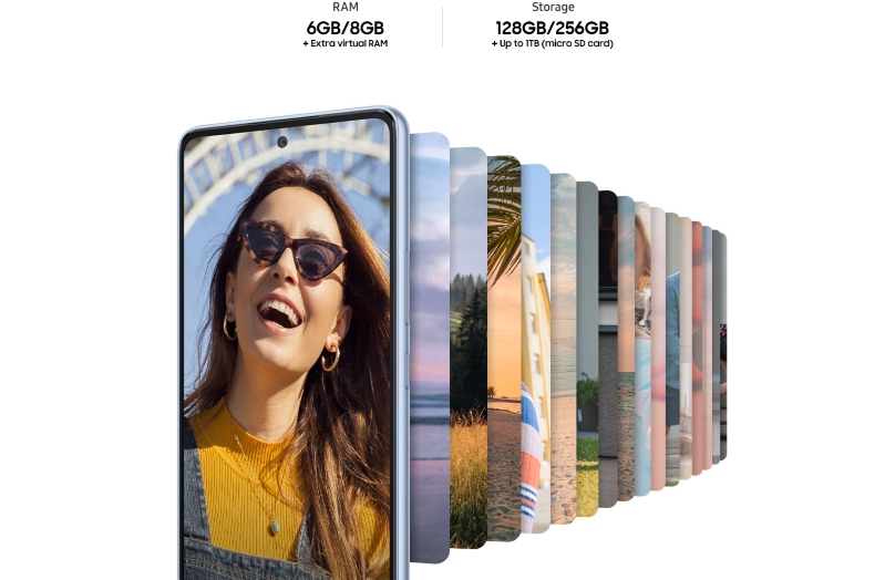 Samsung Galaxy A53 5G h5 Samsung Galaxy A53 5G hiệu năng mạnh mẽ